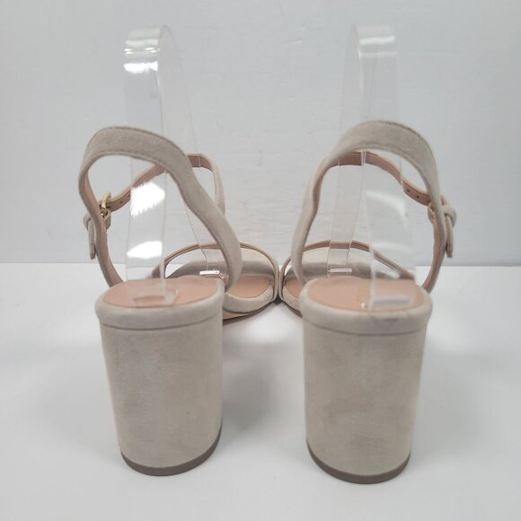 Cole Haan Women's Beige Block Heel Sandals W26087 US Size 9B Like New - Picture 4 of 8